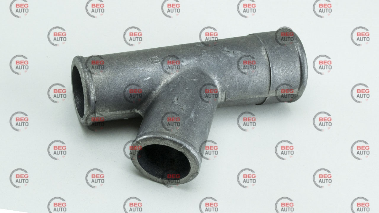 Тройник водяной 402 дв.алюминий (на помпу-термостат-радиатор) (4021. ...