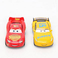 Автомобіль Блискавка МакКвін із м/ф Cars RESTEQ. Інерційна машинка Lightning McQueen. Машинки Тачки, фото 5