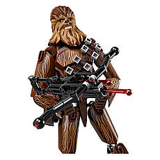 Конструктор Chewbacca фігурка Чубакка 24 см для колекціонерів і шанувальників Зоряних війн, фото 4