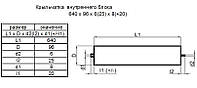Крыльчатка вентилятора внутреннего блока 640 х 96 х 6(25) х 8(+20)