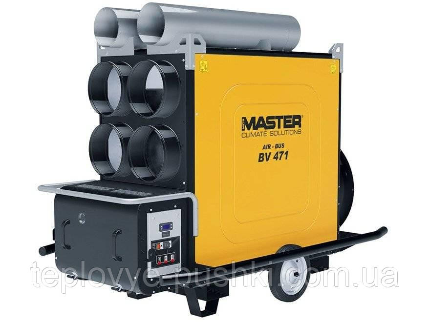 Дизельна теплова гармата MASTER BV 471 S 136 кВт