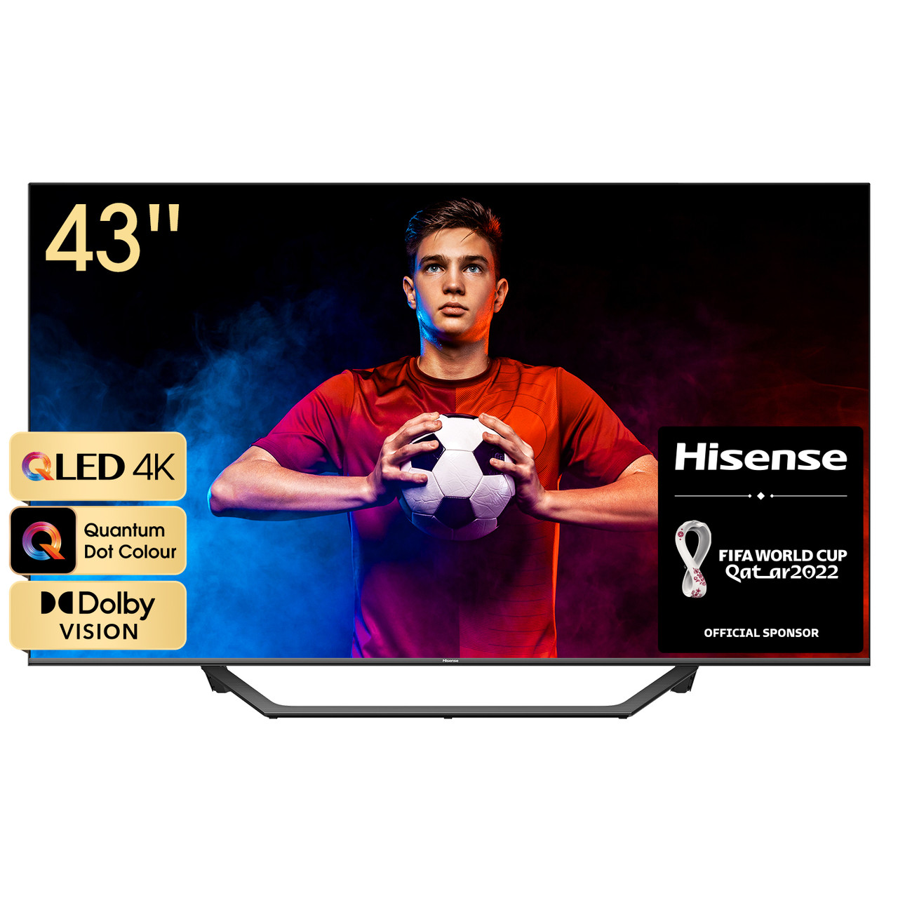 Телевізор HISENSE 43 дюйми 43A7GQ 4K Smart TV