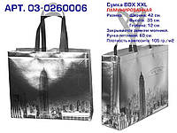 Еко сумка (03) Ламінація, New York ,420х350х120, 482-03-0260006z ТМ ECOBAG 7Копійок