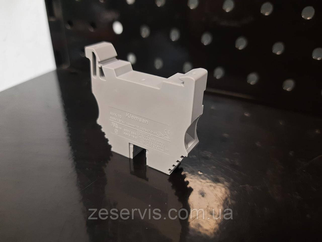 Гвинтова клема Klemsan AVK 10 мм сіра, фото 1