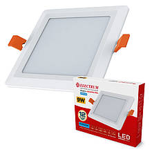 Світильник Світлодіодний Electrum Quadro 9W 4000К Вбудовуваний (B-LD-1960)