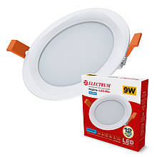 Світильник світлодіодний вбудований круглий Electrum LEO M 18W 4000К