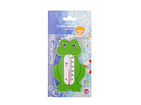 Термометр для води дитячий В-3 Жабеня світло-зелений ТМ СТЕКЛОПРИБОР 7Копійок