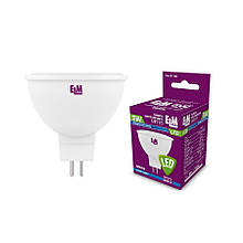Світлодіодна Лампа ELM MR-16 5W GU5.3 4000K (18-0146)