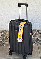 Малый чемодан для ручной клади из полипропилена MCS V305 S Black Turkey