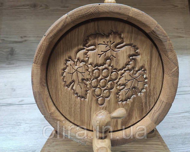 Купить Бочка дубовая 10л, цена 1800 ₴ — Prom.ua (ID#1688958547)