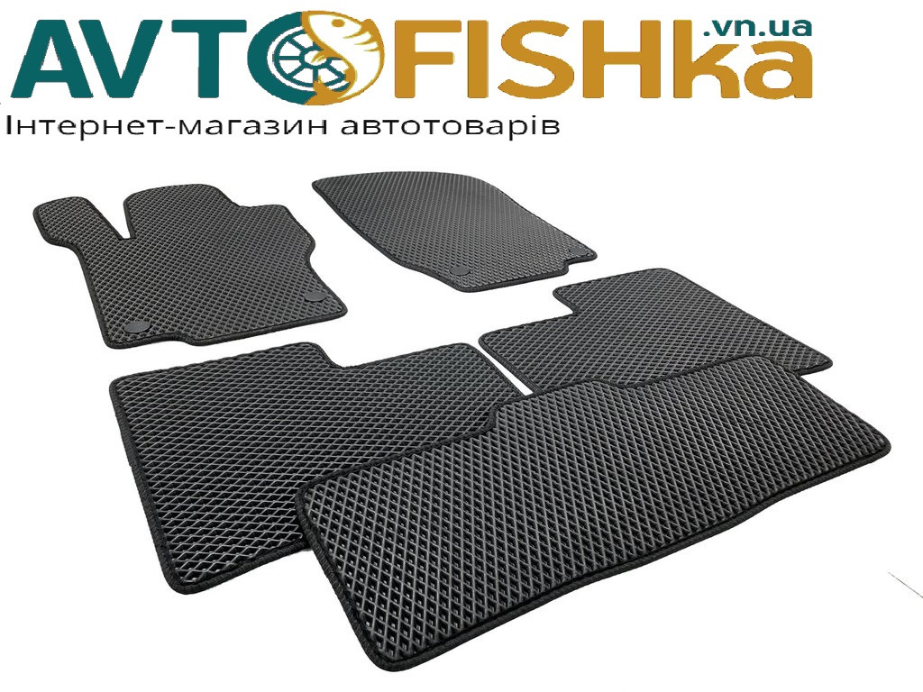Килимки салону Mercedes GL/ML164 (2006-2012) 5 місць EVA-чорні комплект 5 штук