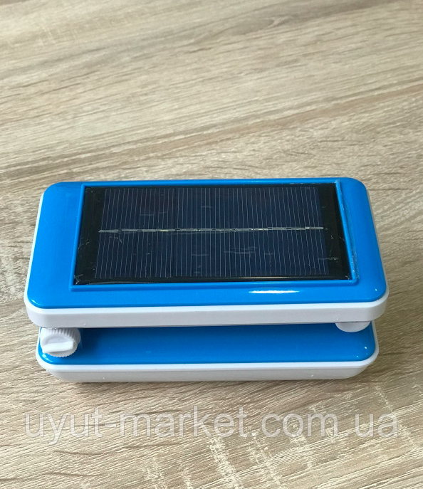 Настольная лампа на солнечных батареях "Базука" 5Вт 192LM, LMB21 синяя - фото 7 - id-p1688842170