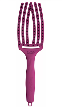 Щітка для волосся Olivia Garden Finger Brush Combo Medium ThinkPink 2022 Bright Pink (ID1761)