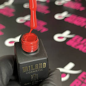 Гель лак MILANO 8 мл червоний