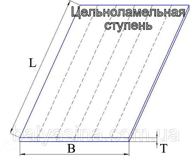 Цельноламельная щабель