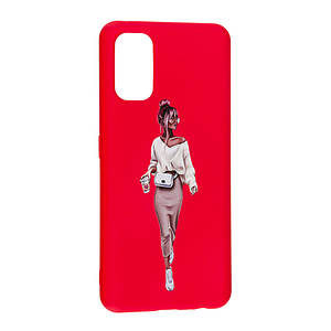 Силикон Case Art Realme 7 Pro,  Red