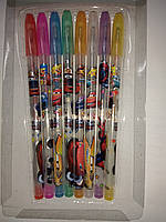 Набір гелевих кольорових ручок 8 кольорів