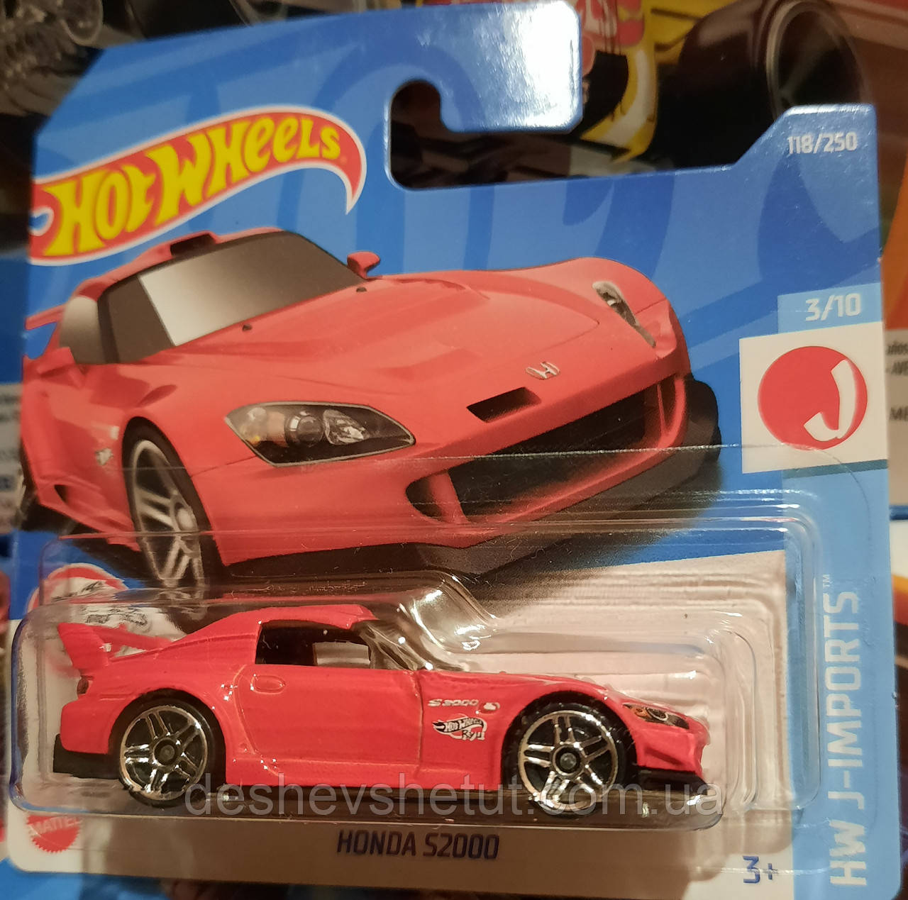 Hot Wheels HW JImports 2022 Honda S2000 3/10 118/250 HCX25 Хонда