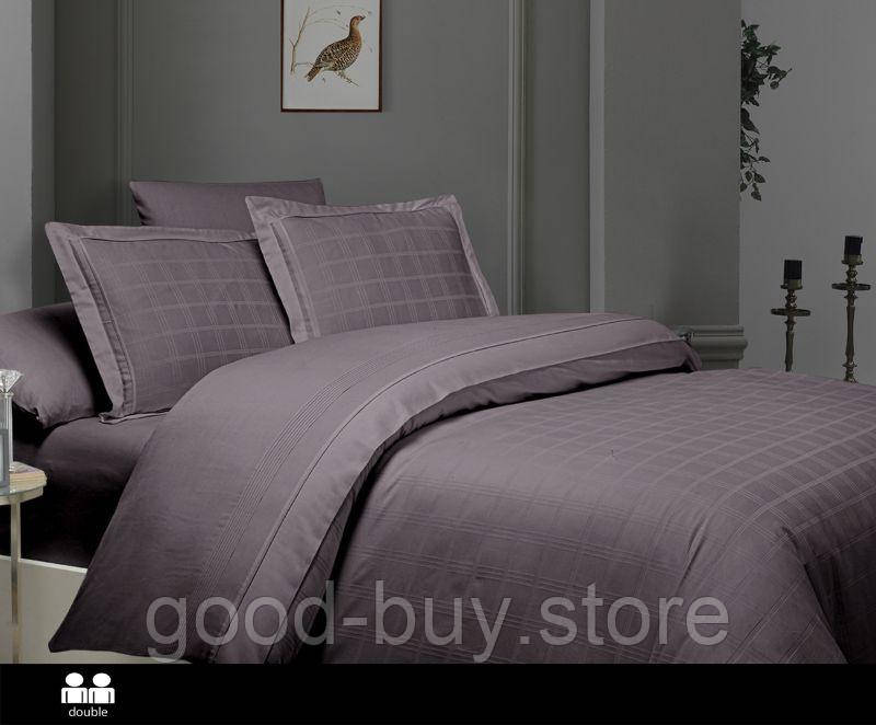 First choice Royce lilac deluxe сатин постільна білизна євро 200х220