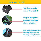 Насос перистальтичний із кроковим двигуном, 120 мл/хв, фото 9