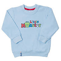 Светр дитячий для хлопчика Gabbi SV-04-18 Монстрики Блакитний на зріст 68 (11407)