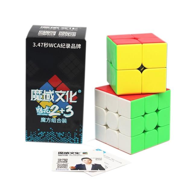 Meilong Cube Set 2x2 + 3x3 | Набор Кубиков 2х2 + 3х3 Мэйлонг, фото 1
