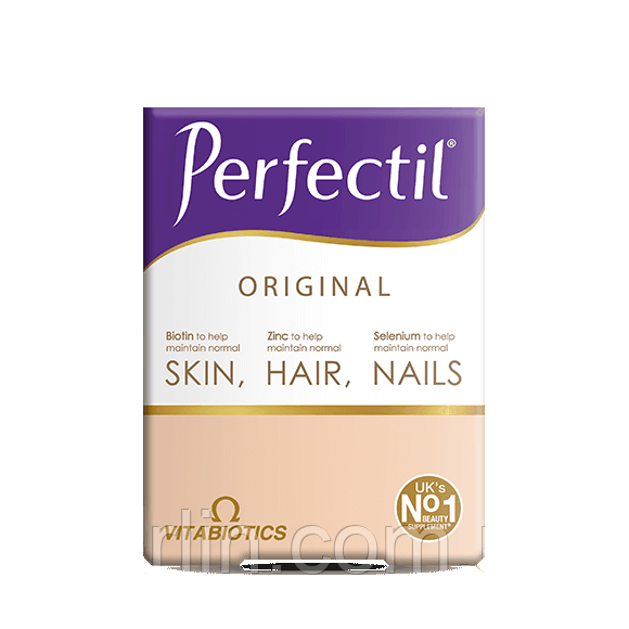 Perfectil Original Перфектил Ориджинал Вітамінний Комплекс для шкіри, Волосся і Ногтей Великобританія 30 капсул, фото 1