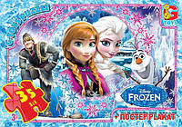 Пазли серії "Frozen" (Крижане серце) 35 ел. у кор. GToys // (FR012)