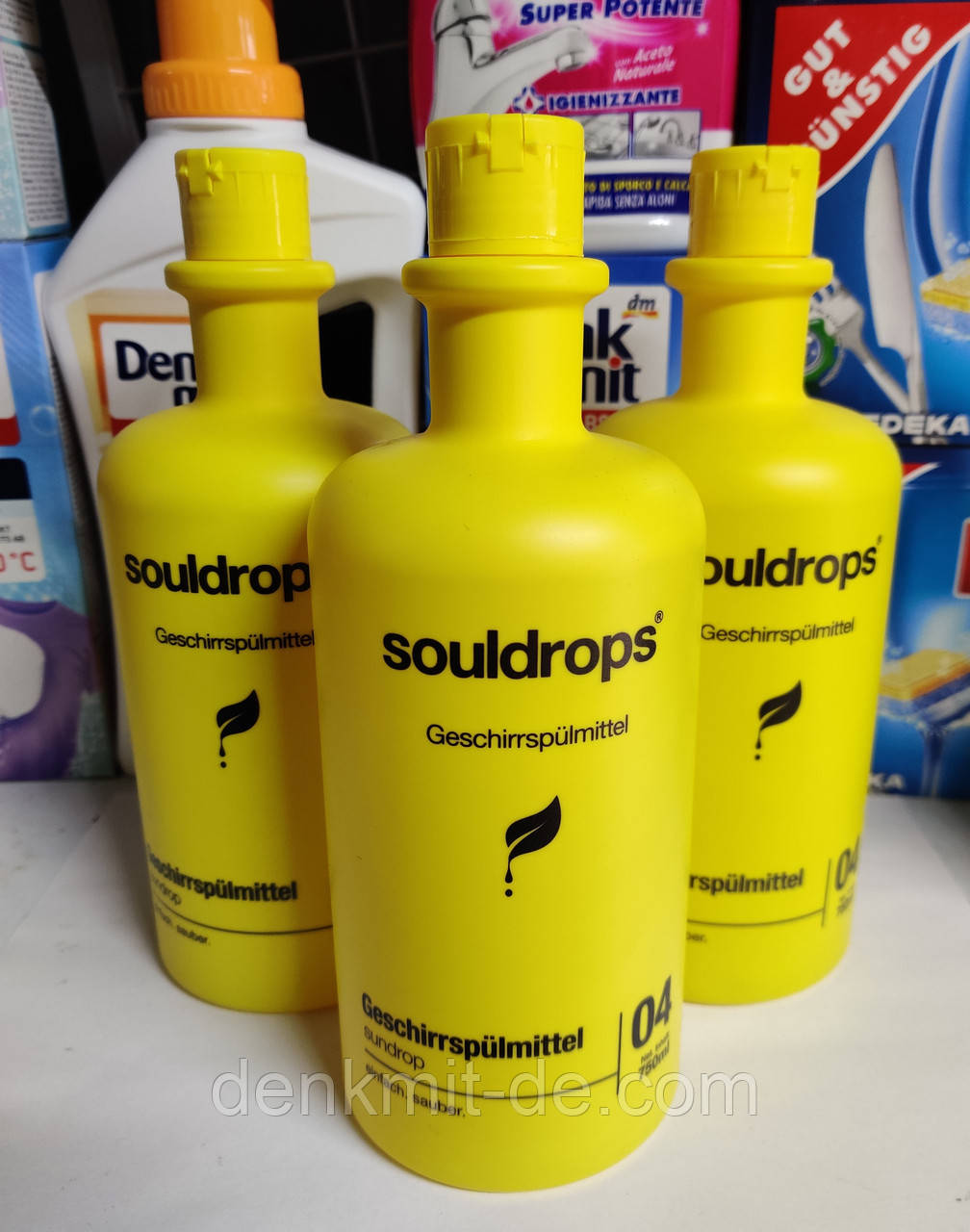 Рідина для миття посуду Souldrops Sundrop 750 мл