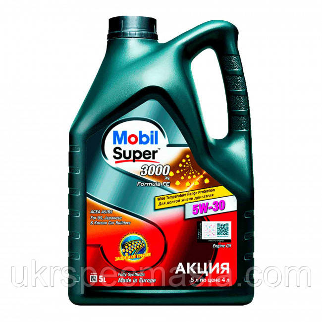 Моторна олива Mobil 3000 Formula FE 5W-30, кан 5л