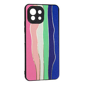 Накладка Rainbow Case Xiaomi Mi 11 Lite / 11 Lite 5G NE,  Pink