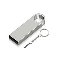 Флеш пам'ять (флешка 8гб) USB 8 GB Silver (металлическая) флешка на 8 гб