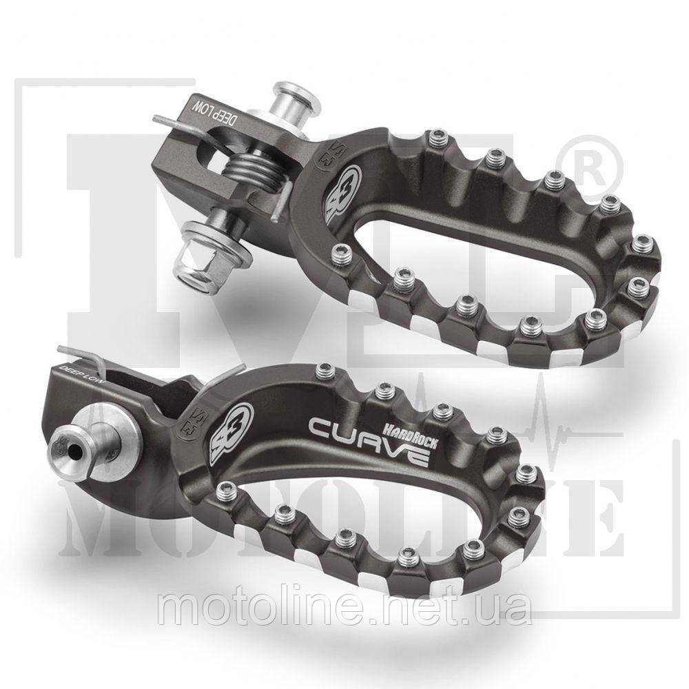 Підніжки KTM/Husqvarna/GasGas TPI Low Titane S3 Curve