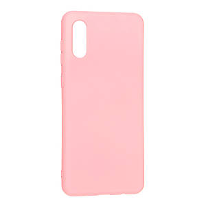 Силикон Case SMTT Samsung A02 (2021),  Pink