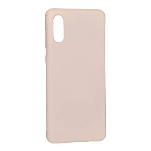 Силикон Case SMTT Samsung A02 (2021),  Pink Sand