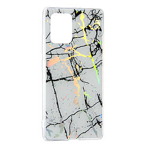 Силікон Marble Samsung S10 Lite 2020, White