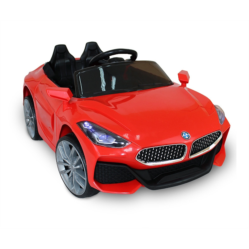 Дитяча машина на акумуляторі Just Drive BM-Z3. Два мотори, MP3, 6 км/год. Червоний