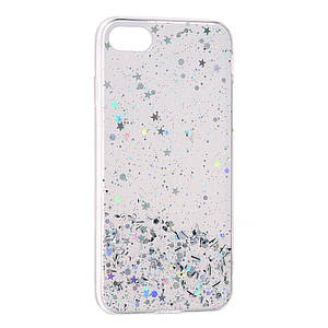 Силікон Metal Dust Apple iPhone 7 / 8 / SE 2, Silver