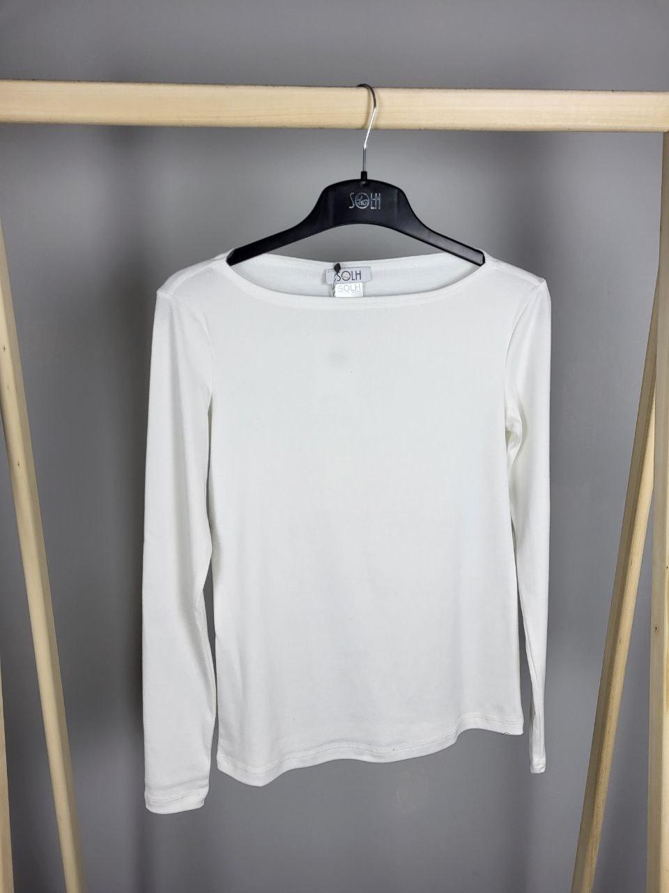 Джемпер жіночий базовий молочний Modna KAZKA MKSH2757-1, фото 1