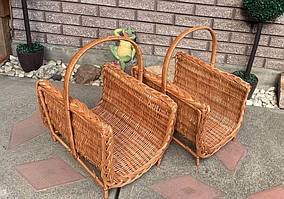 Кошик плетений для дров