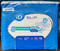 Подгузники для взрослых ID Slip Plus 4-XL (120-170 см), 14 подгузников 5411416044031