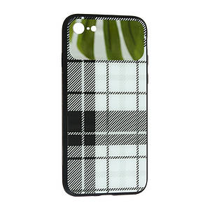 Накладка Glass Case Burberry Mirror Apple iPhone 7 / 8 / SE 2,  White