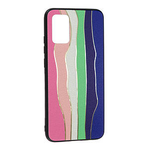 Накладка Rainbow Case Samsung A02s,  Pink