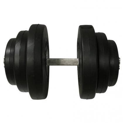 Гантель розбірна композитна домашня гантель пластикова для тренувань Newt Rock Pro-R 19,5 кг, фото 2