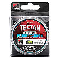 Волосінь DAM Tectan Superior Fluorocarbon NEW 0,35 мм 25 м 7,6 кг (прозора)