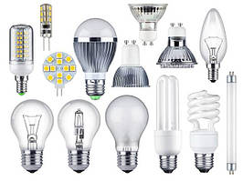 Лампи, світильники та комплектуючі