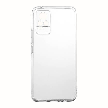 Силикон TPU SMTT Vivo V21E,  Transparent, фото 2