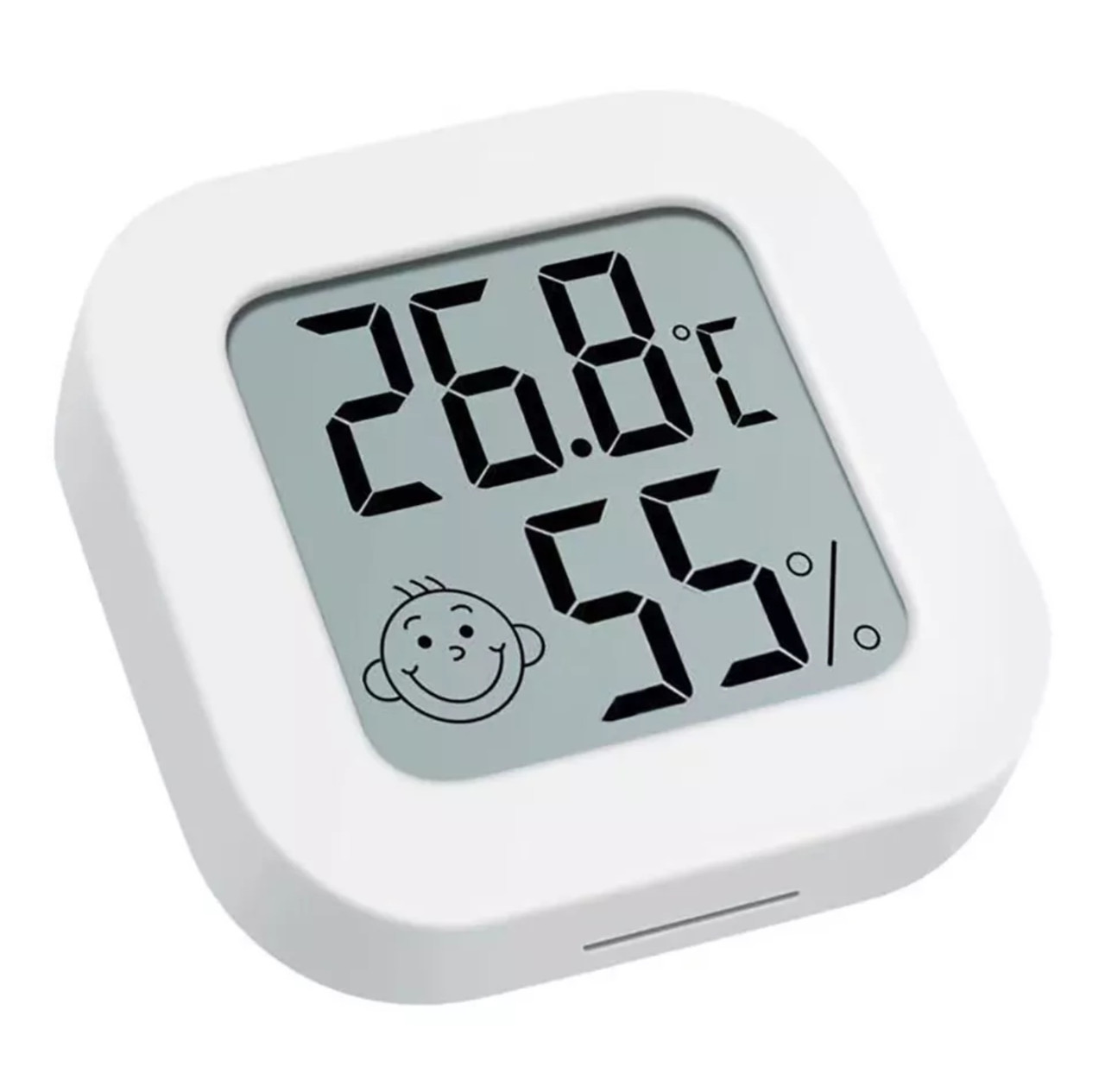 Термометр гігрометр з індикатором смішним обличчям