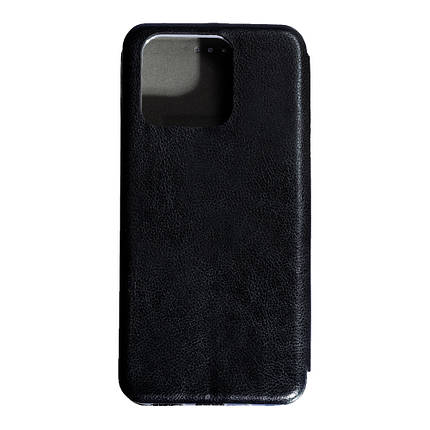 Чехол-книжка 360 New для Xiaomi Redmi 10C/Poco C40 Black, фото 3