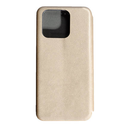 Чехол-книжка 360 New для Xiaomi Redmi 10C/Poco C40 Gold, фото 3